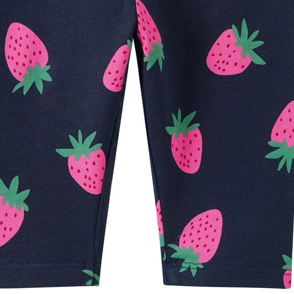 Baby Capri-Leggings mit Allover-Print