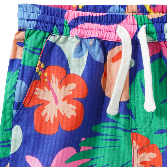 Jungen Shorts im Tropical-Look