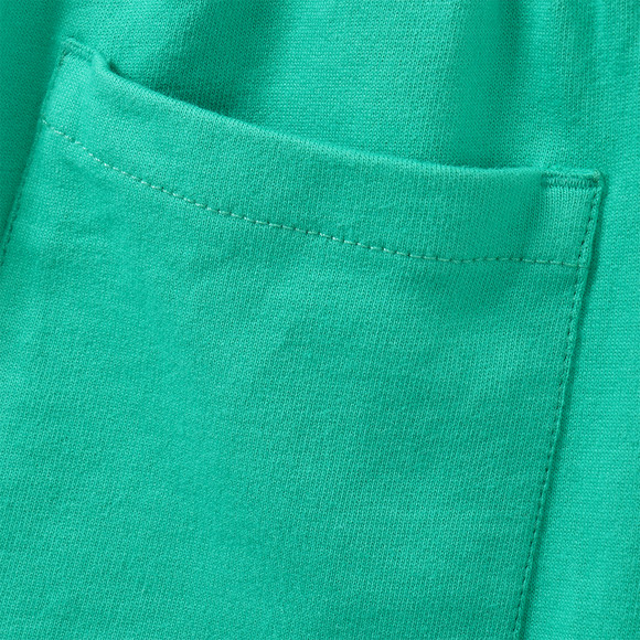 Jungen Sweatshorts mit kleinem Print