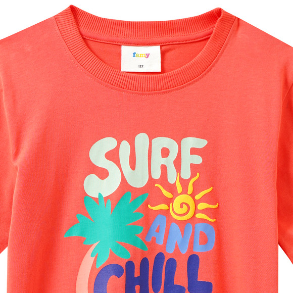 Jungen T-Shirt mit Front-Print