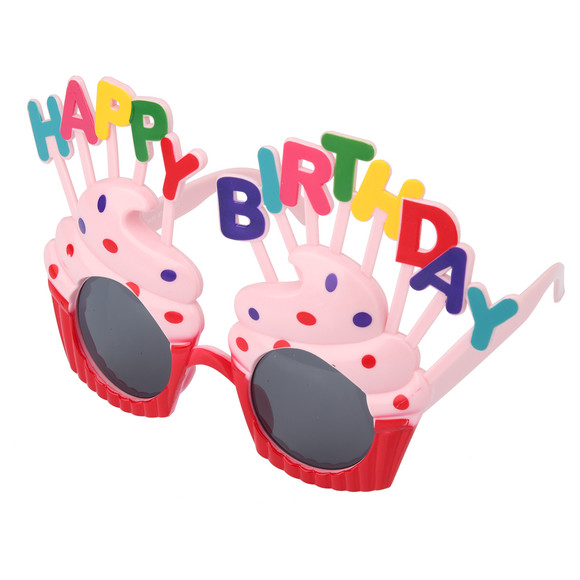 Geburtstagsbrille Cupcakes