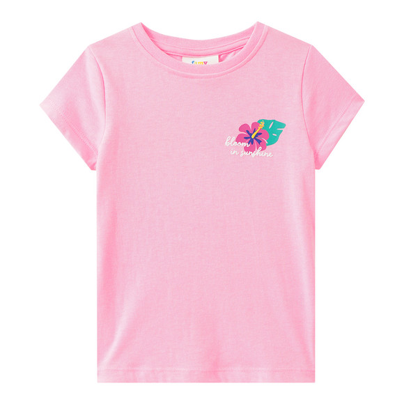 Mädchen T-Shirt mit Rücken-Print