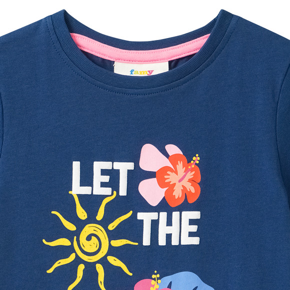 Mädchen T-Shirt mit Front-Print