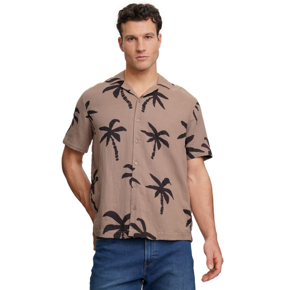 Herren Musselin-Hemd aus Bio-Baumwolle