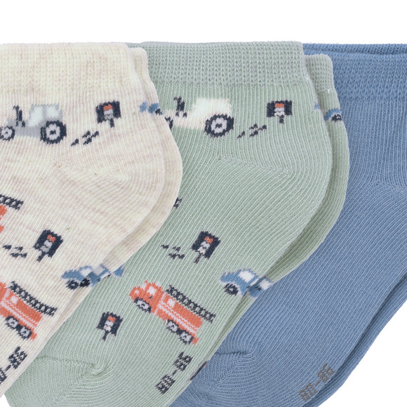 3 Paar Baby Sneaker-Socken im Set