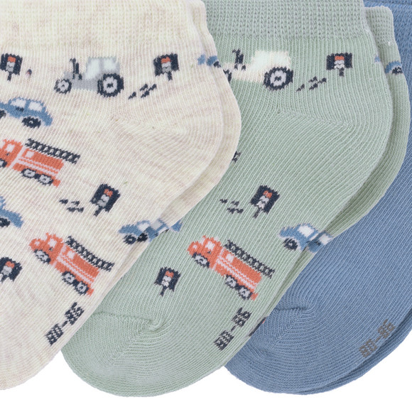 3 Paar Baby Sneaker-Socken im Set