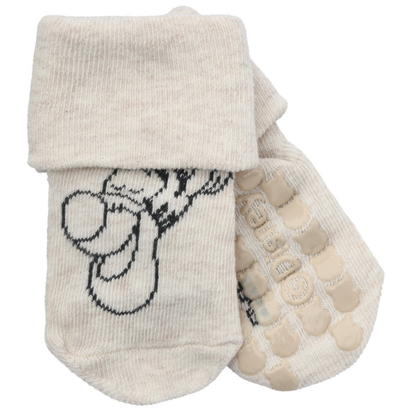 2 Paar Winnie Puuh Stoppersocken mit Umschlag