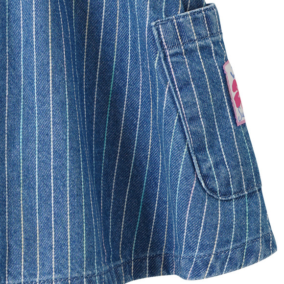 Mädchen Jeansrock mit Streifen