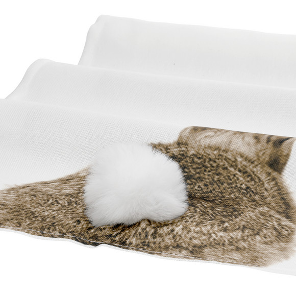 Tafelloper met hazenprint