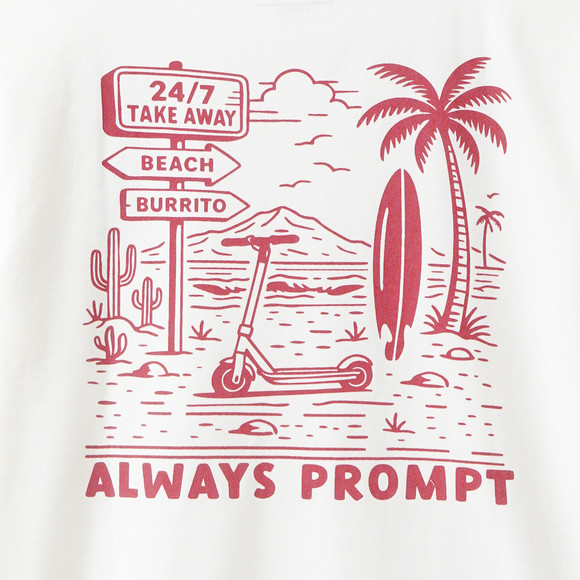 Jongens T-shirt met rugprint