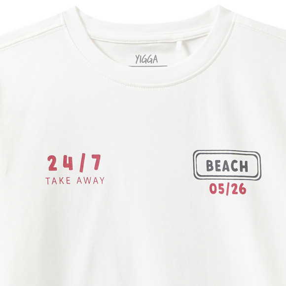 Jongens T-shirt met rugprint