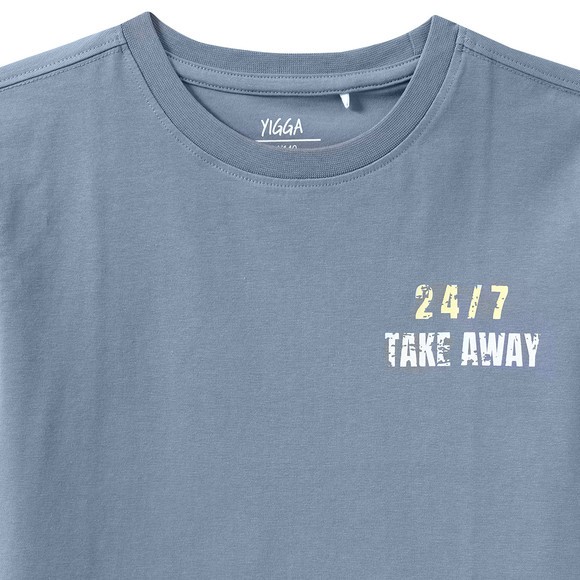 Jongens T-shirt met rugprint