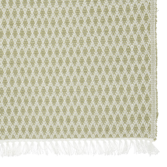 Tischläufer mit Rauten-Muster