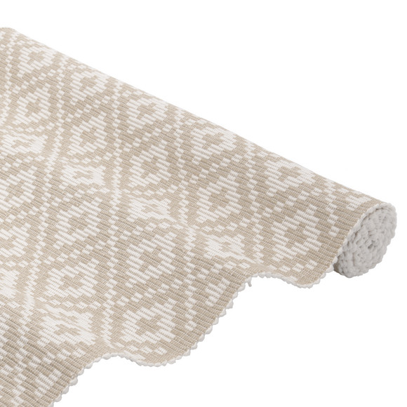 Tafelloper met ribstructuur