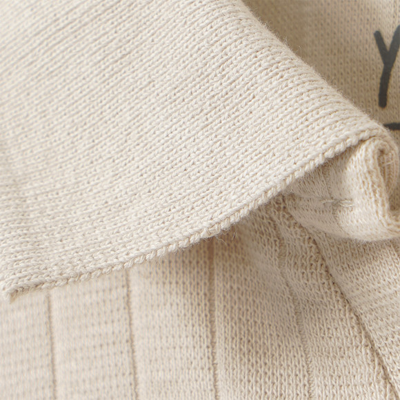 Jungen Poloshirt mit Rippstruktur