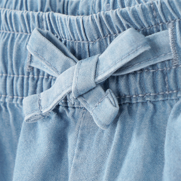 Mädchen Hose in Denim-Optik