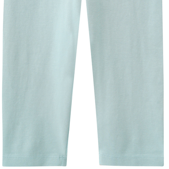 Mädchen Capri-Leggings in unifarben