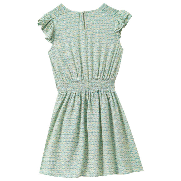 Mädchen Kleid mit Allover-Muster