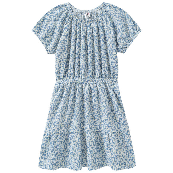 Mädchen Kleid mit Allover-Muster
