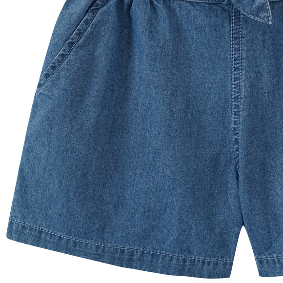 Mädchen Shorts aus leichtem Denim