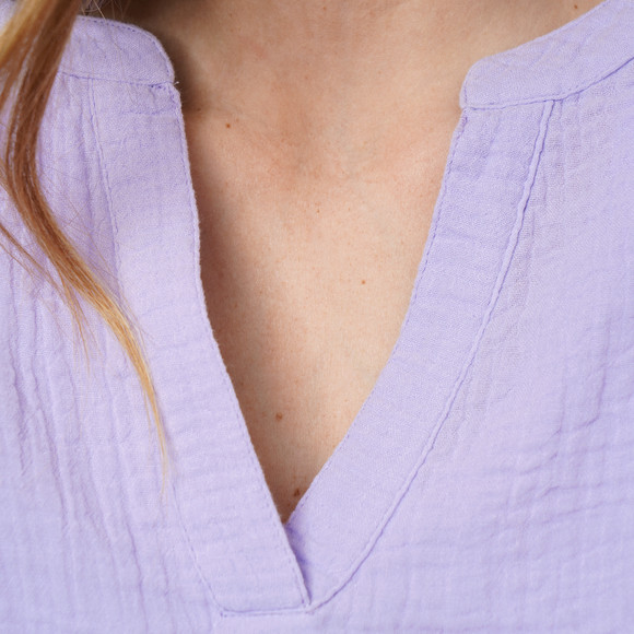 Damen Musselin-Bluse aus Bio-Baumwolle