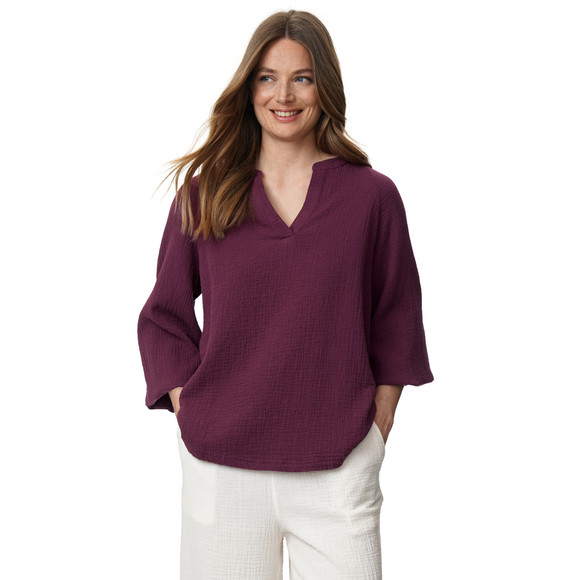 Damen Musselin-Bluse aus Bio-Baumwolle