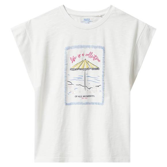 Meisjes T-shirt met all-over print