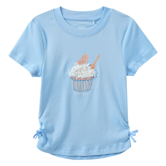 Mädchen T-Shirt mit Eis-Motiv