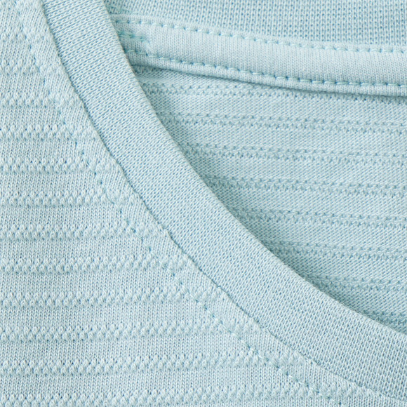 Meisjes-T-shirt met gestructureerd materiaal