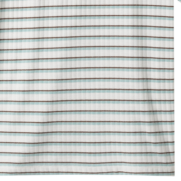 Mädchen T-Shirt mit Rippstruktur