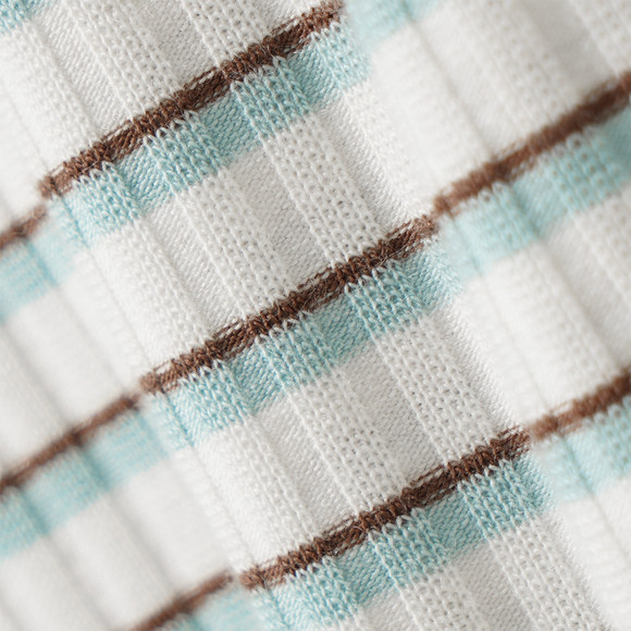 Mädchen T-Shirt mit Rippstruktur