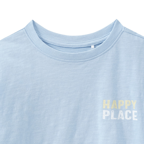 Mädchen T-Shirt mit Rücken-Print