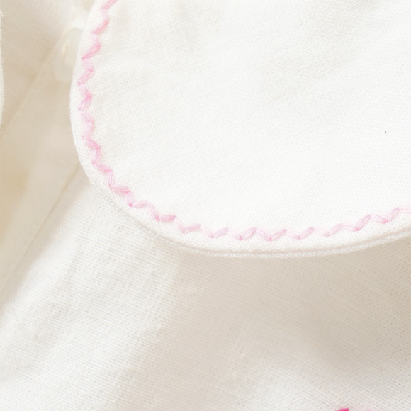 Mädchen Bluse mit Stickerei