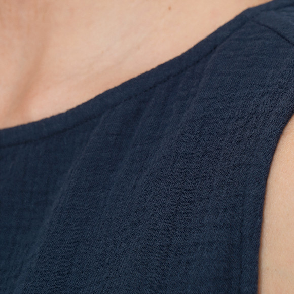 Damen Musselin-Top aus Bio-Baumwolle