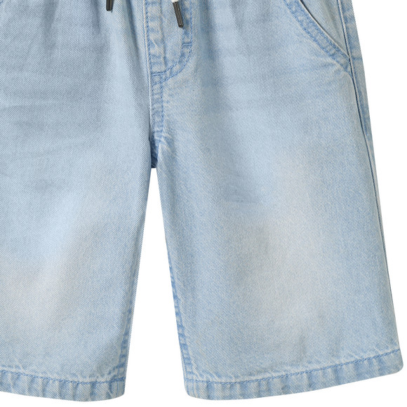 Jungen Pull-On Jeans-Shorts mit Tunnelzug