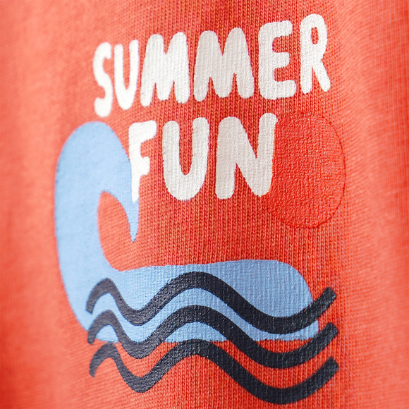 Jungen T-Shirt mit Rücken-Print