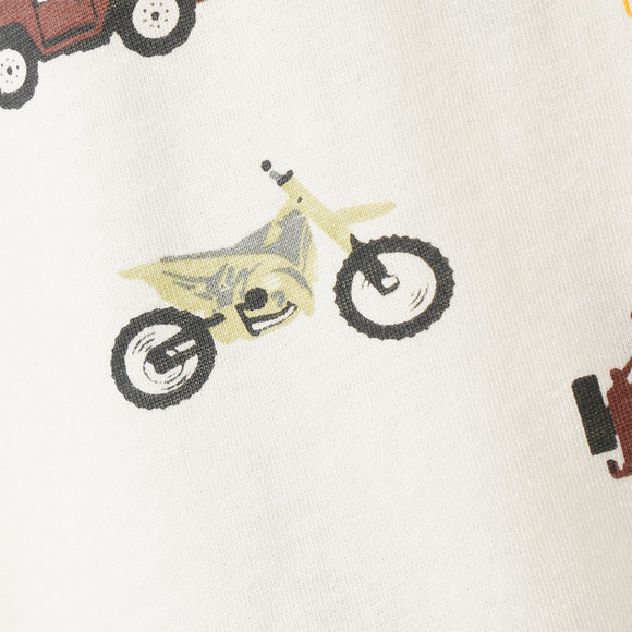 Jungen T-Shirt mit Fahrzeug-Prints