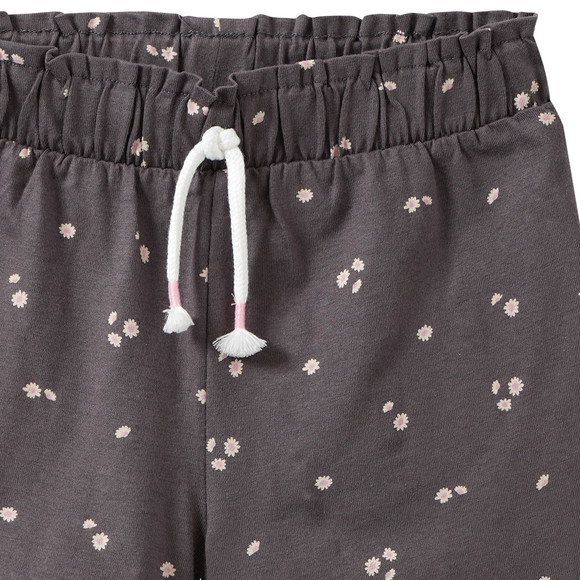 Mädchen Shorts mit Blümchen-Muster
