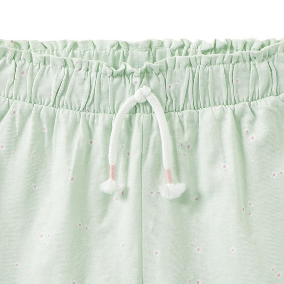 Mädchen Shorts mit Blümchen-Muster