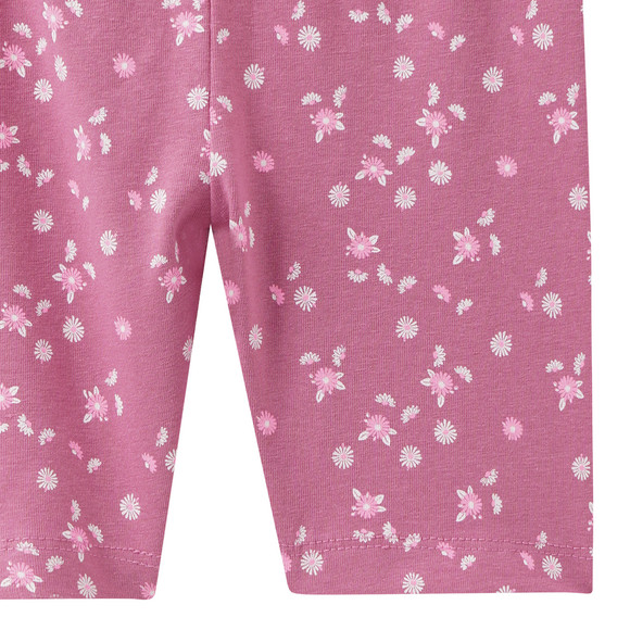 Mädchen Radler mit Blumen-Prints