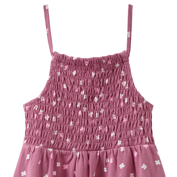 Mädchen Kleid mit Blumen-Prints