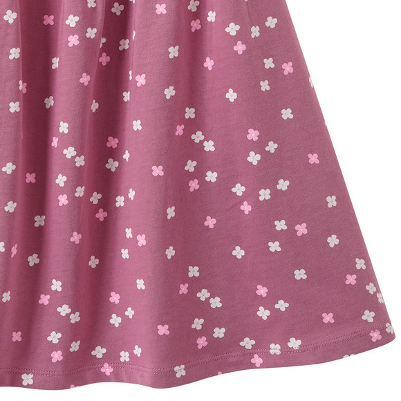 Mädchen Kleid mit Blumen-Prints