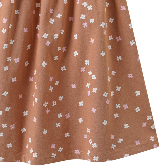 Mädchen Kleid mit Blumen-Prints