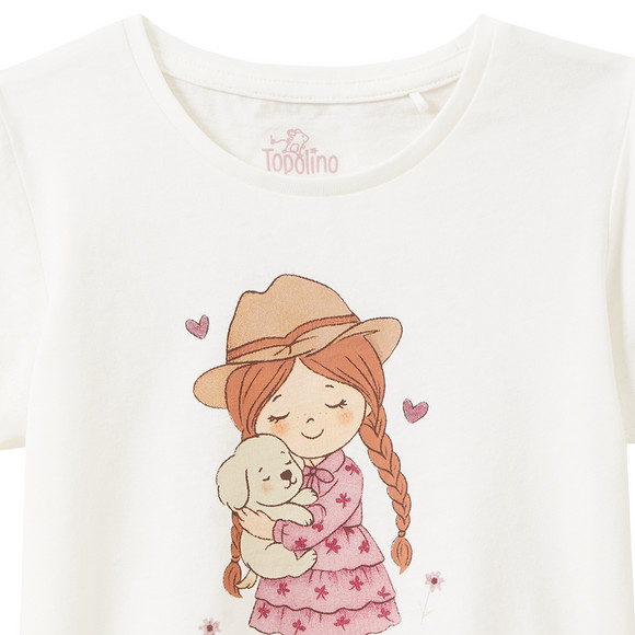 Mädchen T-Shirt mit Print