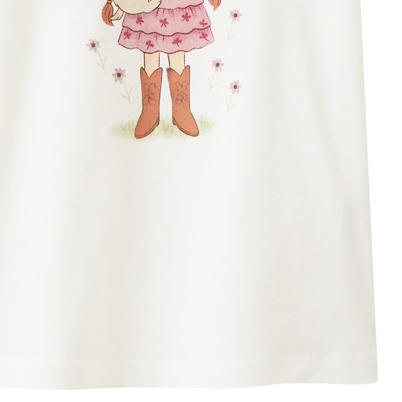 Mädchen T-Shirt mit Print