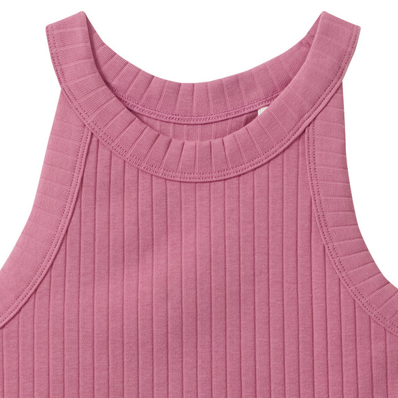 Mädchen Top mit Rippstruktur
