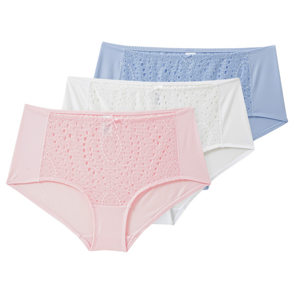 3 Damen Hipster mit Spitze