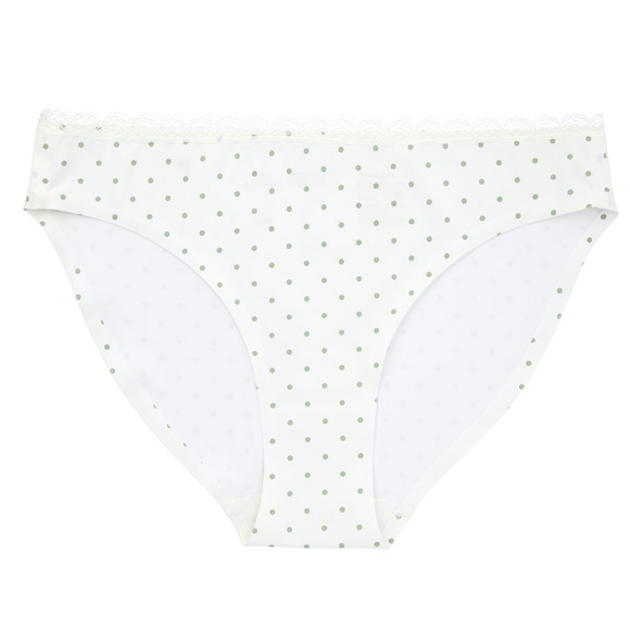 3 Damen Seamless-Slips im Muster-Mix