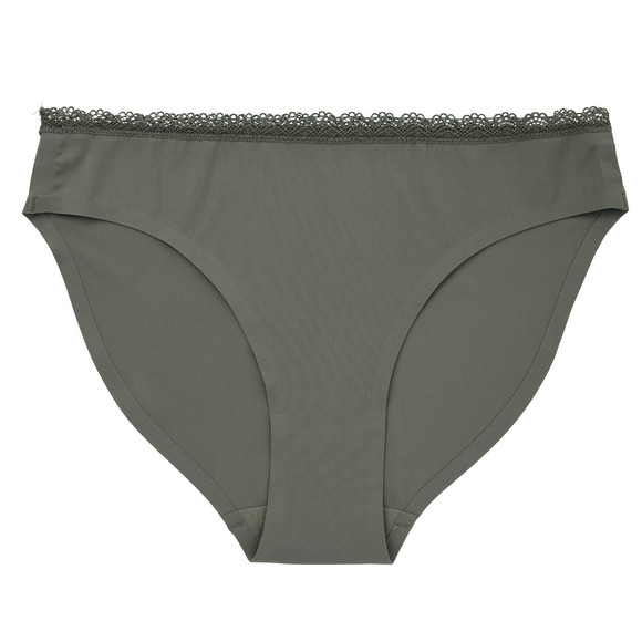 3 Damen Seamless-Slips im Muster-Mix