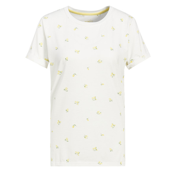 Dames slaapshirt met citroenmotieven